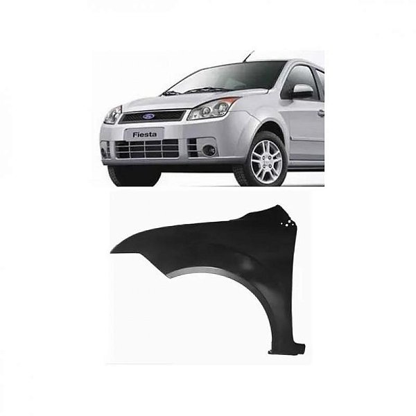 Para lama fiesta ford de 2008 a 2010 lado esquerdo