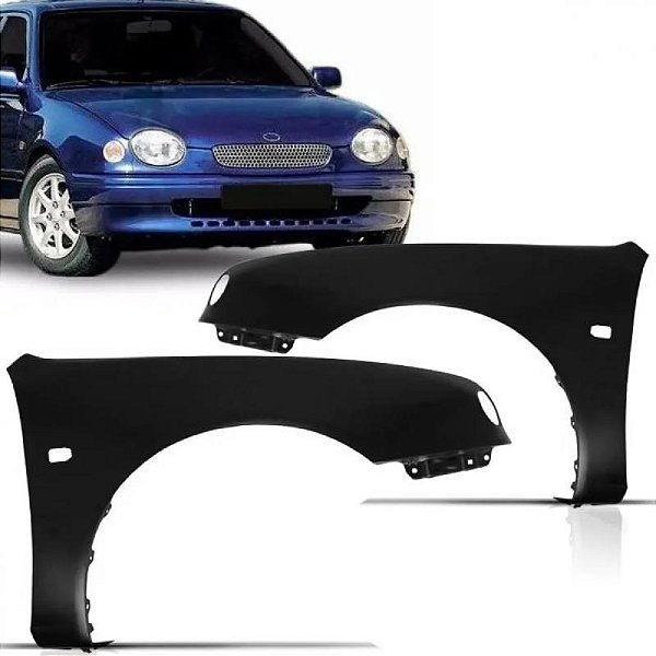 Paralama corolla toyota de 1998 a 2002 lado esquerdo europeu