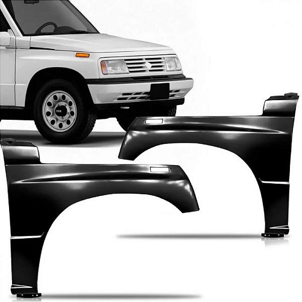 Para lama vitara sidekick suzuki de 1990 a 1997 lado esquerdo com sinal