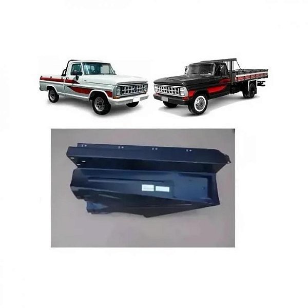 Para lama f1000 ford de 1971 a 1992 interno lado direito caixa de roda