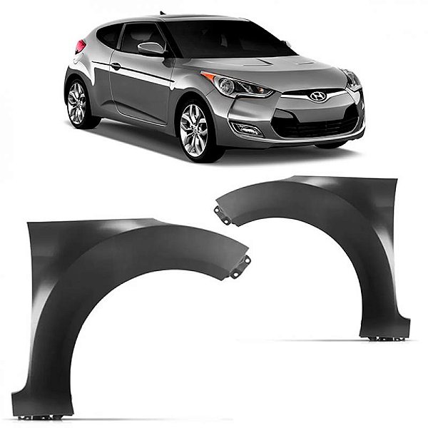 Para lama veloster hyundai de 2012 a 2015 lado direito