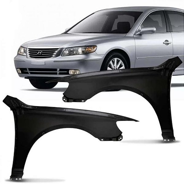 Para lama azera hyundai de 2009 a 2011 lado direito