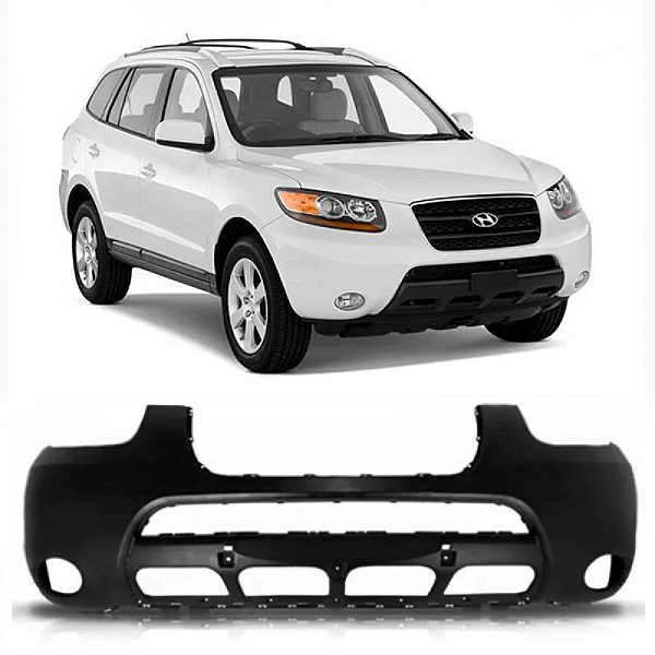 Para choque santa fe hyundai de 2006 a 2010 dianteiro