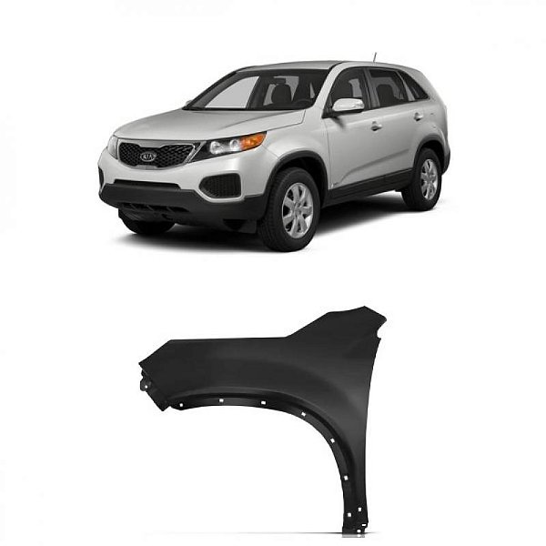 Para lama sorento kia de 2010 a 2015 lado direito