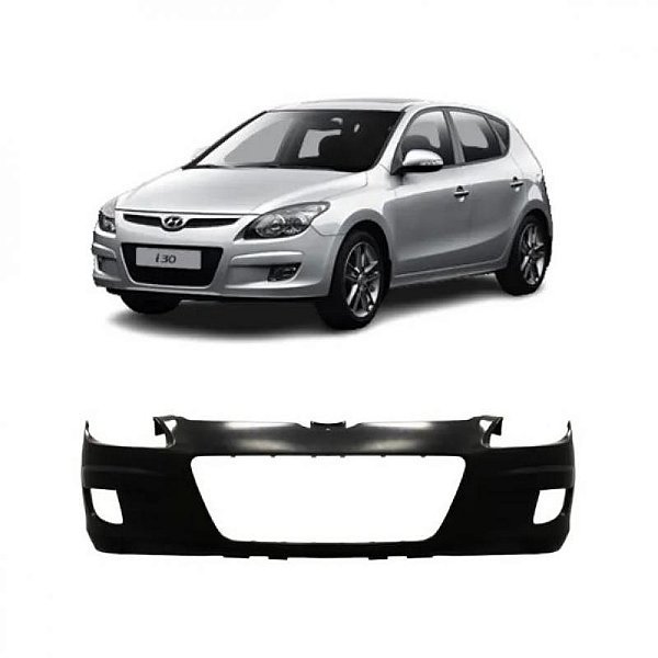Para choque i30 hyundai de 2009 a 2012 dianteiro preto