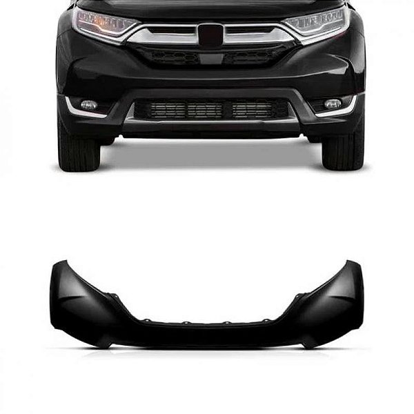 Para choque crv honda de 2018 a 2020 dianteiro superior sem furo para sensor