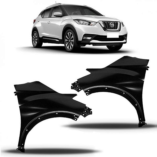 Para lama kicks nissan de 2017 a 2024 lado esquerdo