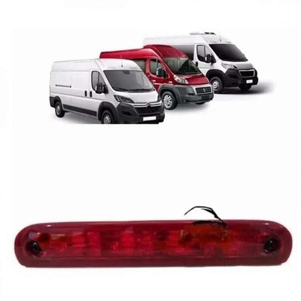Luz de freio ducato fiat e jumper citroën e boxer peugeot de 2018 a 2025 traseira