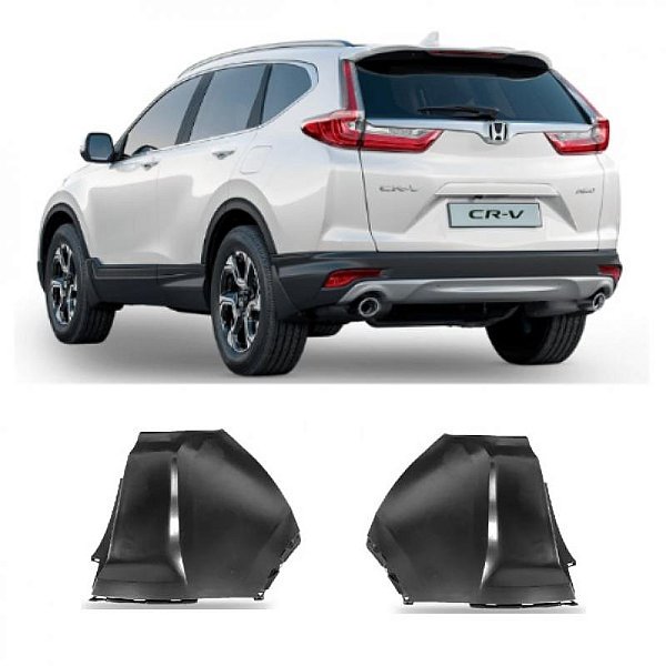 Para choque crv honda de 2021 traseiro superior lado direito