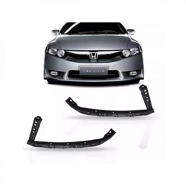 Suporte de farol civic honda de 2007 a 2011 lado direito ABS de alta resistência