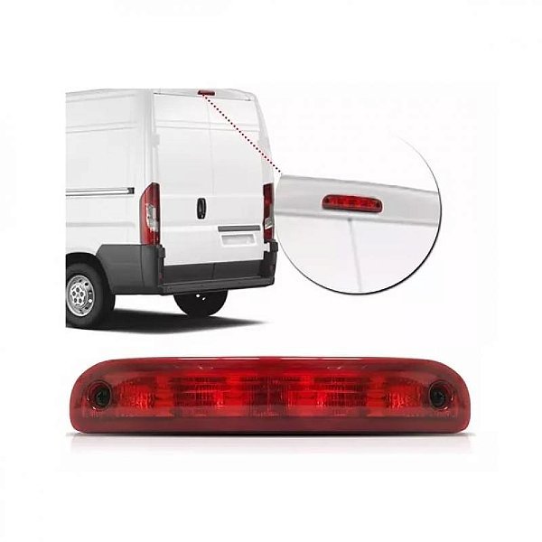 Luz de freio ducato fiat e jumper citroën e boxer peugeot de 2018 a 2025