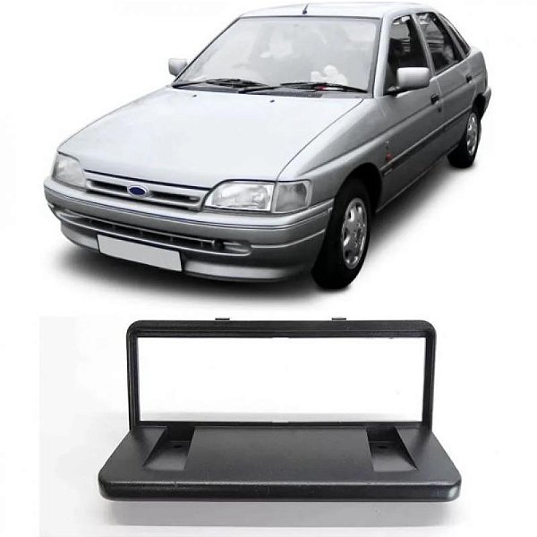 Moldura inferior para choque do painel do rádio escort e verona ford de 1993 a 1996 central inferior
