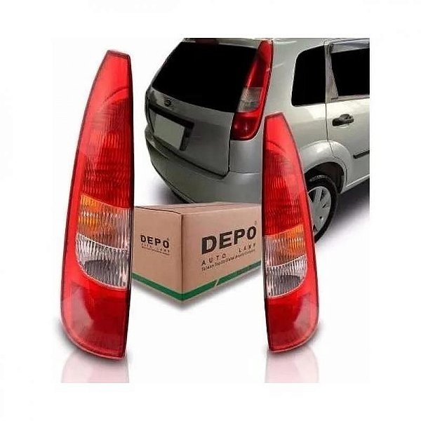 Lanterna fiesta ford de 2003 a 2007 traseira lado esquerdo hatch amazon