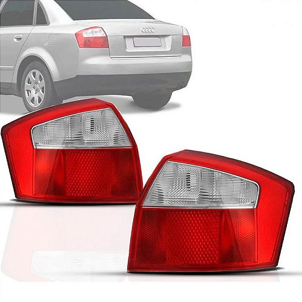 Lanterna a4 audi de 2001 a 2004 traseira lado esquerdo sedã