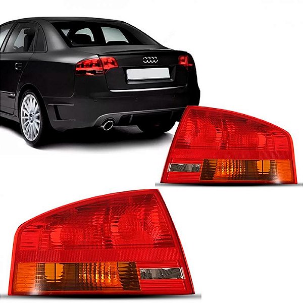 Lanterna a4 audi de 2005 a 2007 traseira lado esquerdo sedan