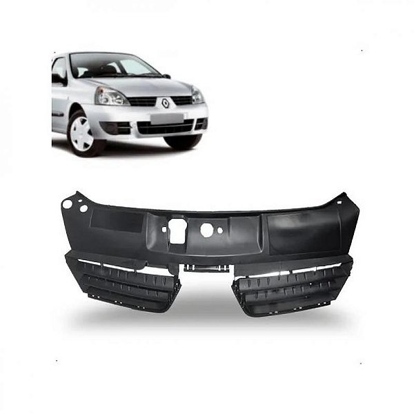 Grade do radiador clio renault de 2006 a 2011 preta