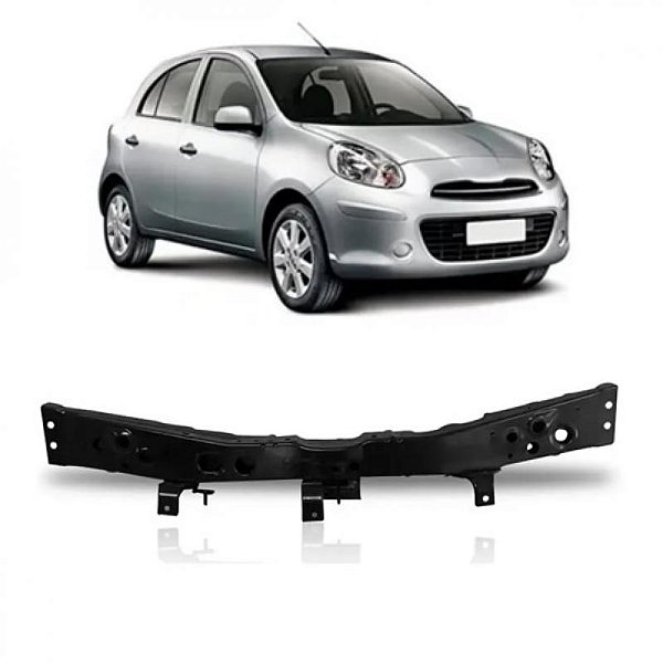 Suporte do radiador march nissan de 2011 a 2013 superior