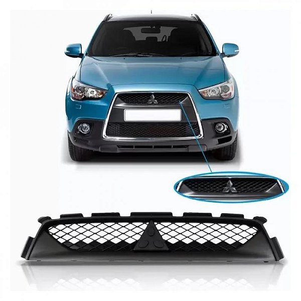 Grade do radiador asx mitsubishi de 2011 a 2012 preta
