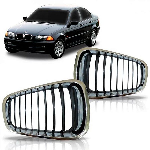 Grade do radiador série 3 bmw de 1999 a 2001 lado esquerdo