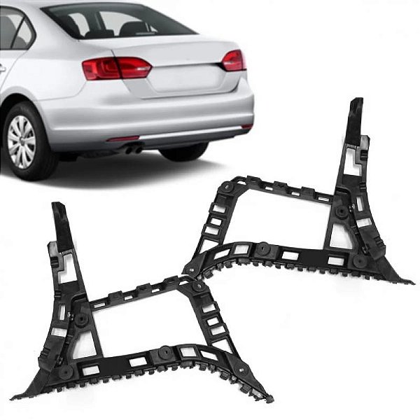 Guia para choque jetta volkswagen de 2011 a 2014 traseiro lateral lado direito