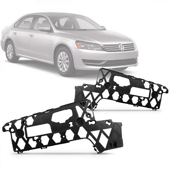 Guia de para choque passat volkswagen de 2011 a 2015 dianteiro lado esquerdo