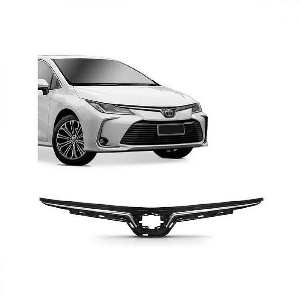 Grade do radiador corolla toyota de 2020 a 2025 cromada