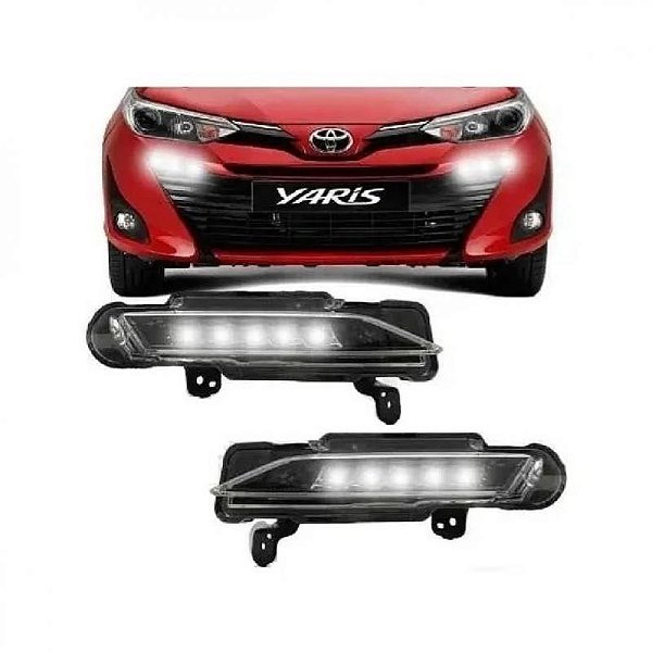 Luz diurna yaris toyota de 2018 a 2022 lado esquerdo LED DRL
