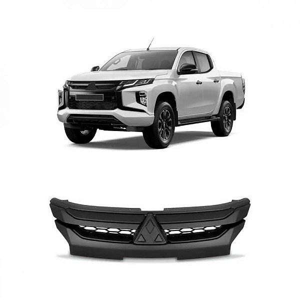 Grade do radiador triton mitsubishi de 2021 a 2025 preta
