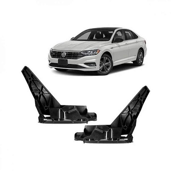 Guia do para choque jetta volkswagen de 2019 a 2022 dianteiro lado direito