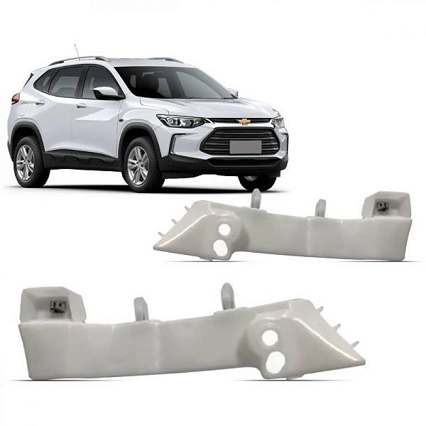 Suporte guia do para choque tracker chevrolet de 2020 a 2025 dianteiro lado esquerdo
