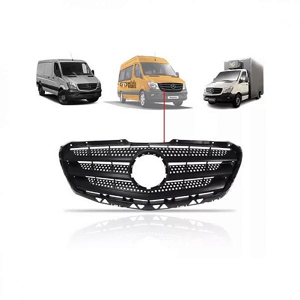 Grade do radiador sprinter mercedes benz de 2017 a 2019 sem moldura