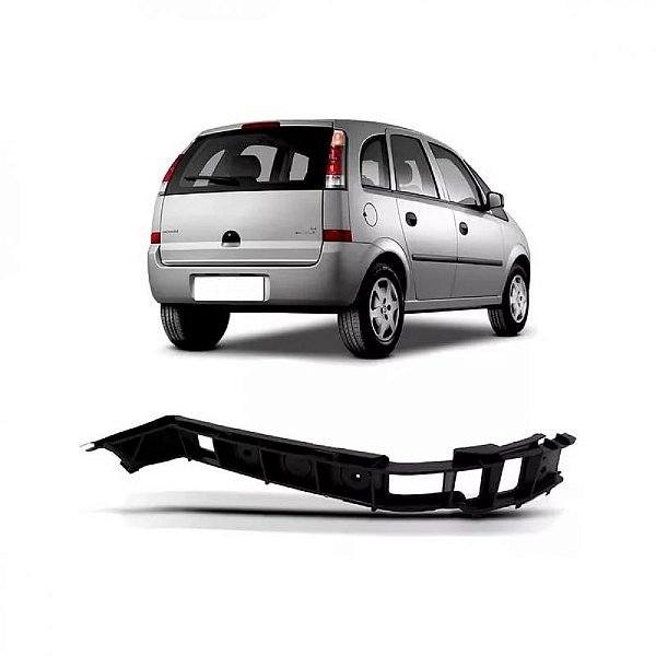 Guia para choque meriva chevrolet de 2002 a 2012 traseiro lado esquerdo