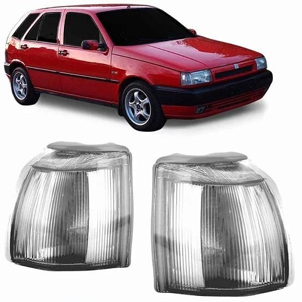 Lanterna tipo fiat de 1993 a 1997 dianteira lado direito cristal