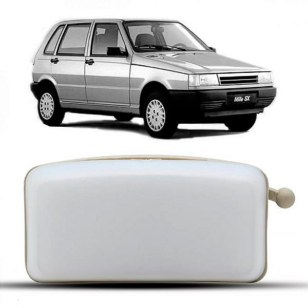 Lanterna de teto uno e fiorino fiat de 2004 a 2013 cinza claro