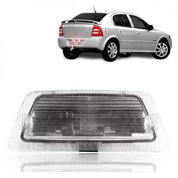 Lanterna de placa astra chevrolet de 1998 a 2002