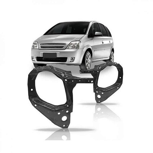 Sede do farol meriva chevrolet de 2002 a 2012 lado esquerdo tipo óculos