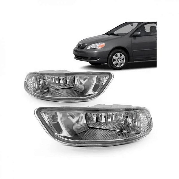 Farol auxiliar corolla toyota de 2005 a 2008 e fielder toyota de 2008 lado direito