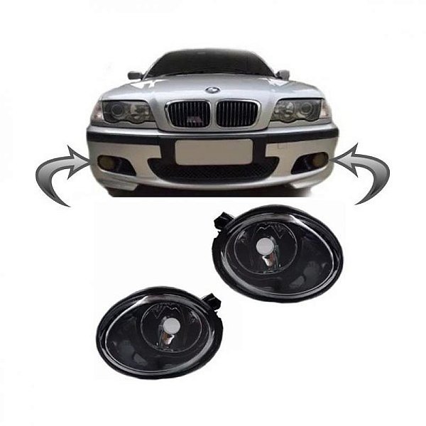 Farol auxiliar 330 bmw de 2002 a 2005 lado direito motorsport HB4