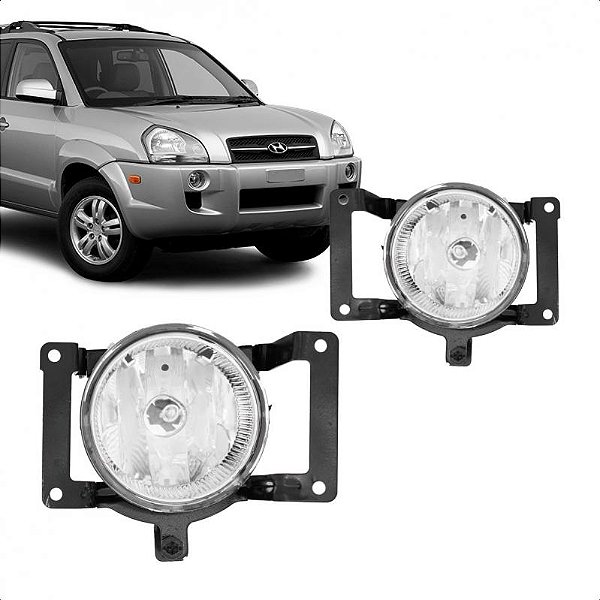 Farol auxiliar tucson hyundai de 2005 a 2016 lado direito