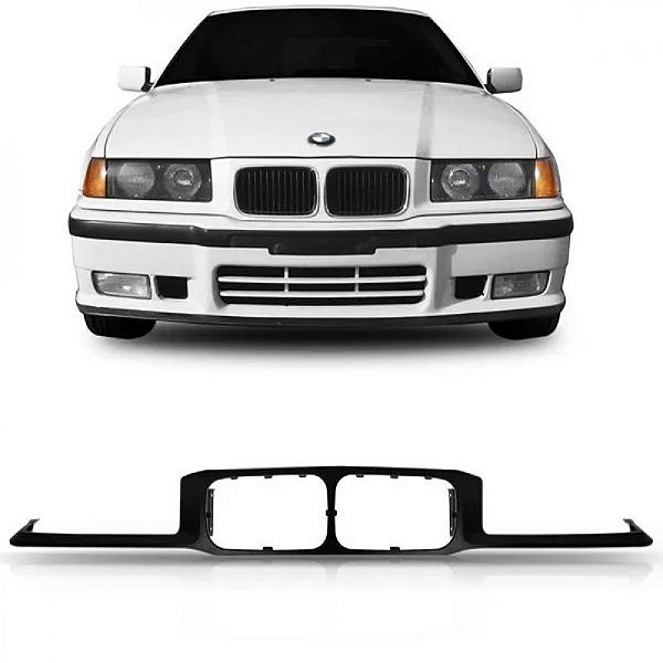 Painel da grade série 3 bmw de 1992 a 1996 sedã e cupê sem furo para limpador