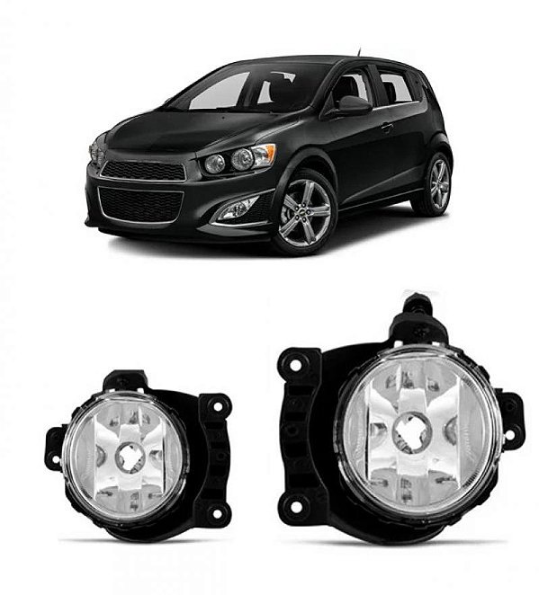 Farol auxiliar sonic chevrolet de 2012 a 2014 lado direito