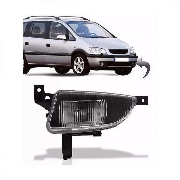 Farol auxiliar zafira chevrolet de 2001 a 2004 lado direito ZKW