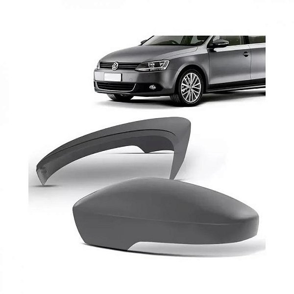 Capa de retrovisor externo jetta volkswagen de 2011 a 2018 lado esquerdo acabamento em primer