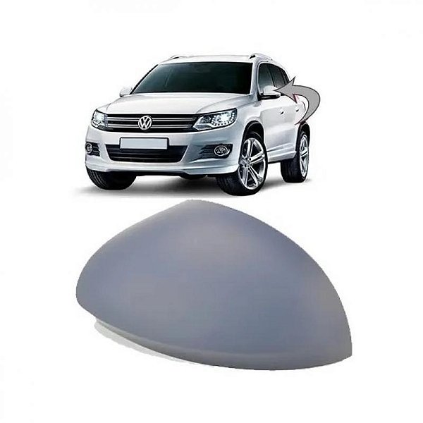 Capa de retrovisor externo tiguan volkswagen de 2009 a 2017 lado esquerdo primer
