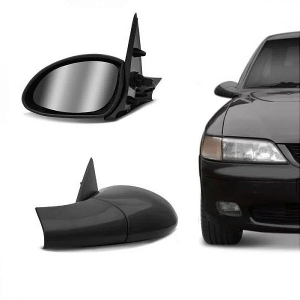 Capa de retrovisor externo vectra chevrolet de 1997 a 1999 lado direito maior