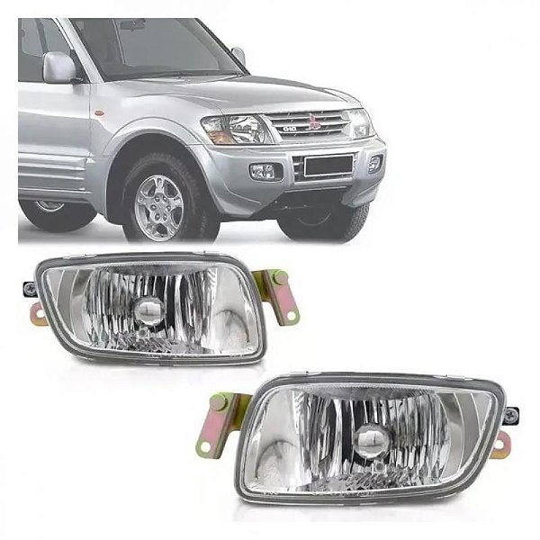 Farol auxiliar pajero full mitsubishi de 2001 a 2002 lado direito