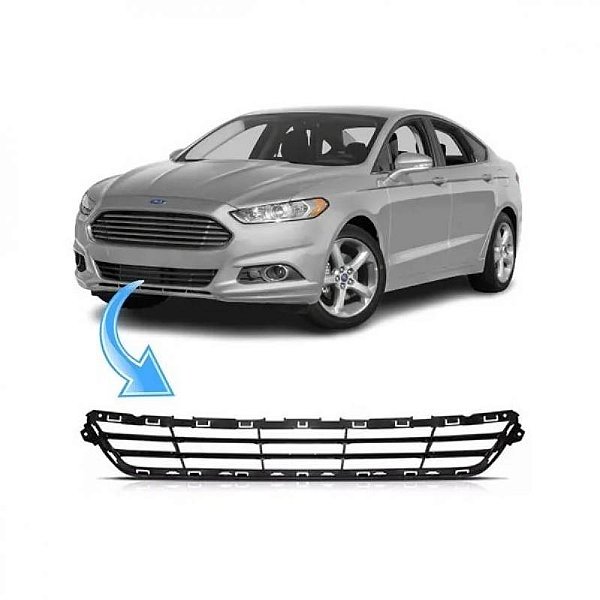 Grade do para choque fusion ford de 2013 a 2016 dianteira central inferior