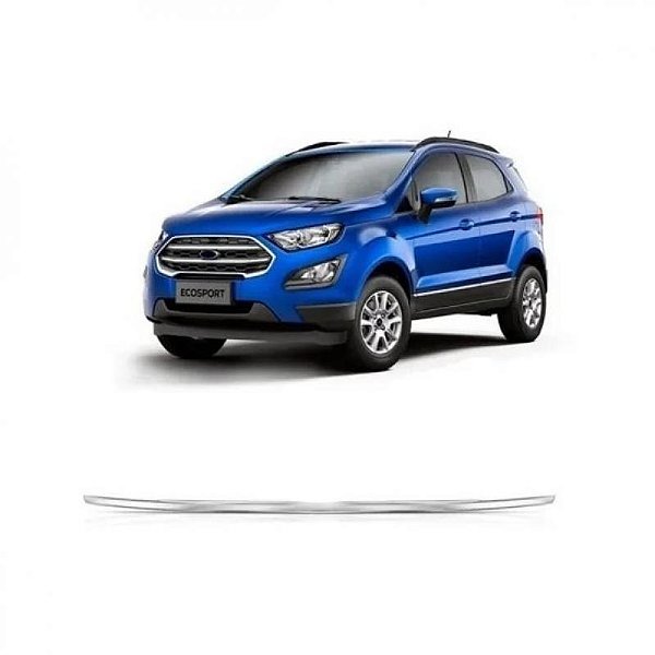 Friso de grade do radiador ecosport ford de 2018 a 2021 inferior cromado