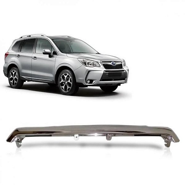 Friso de capô forester subaru de 2013 a 2018 cromado