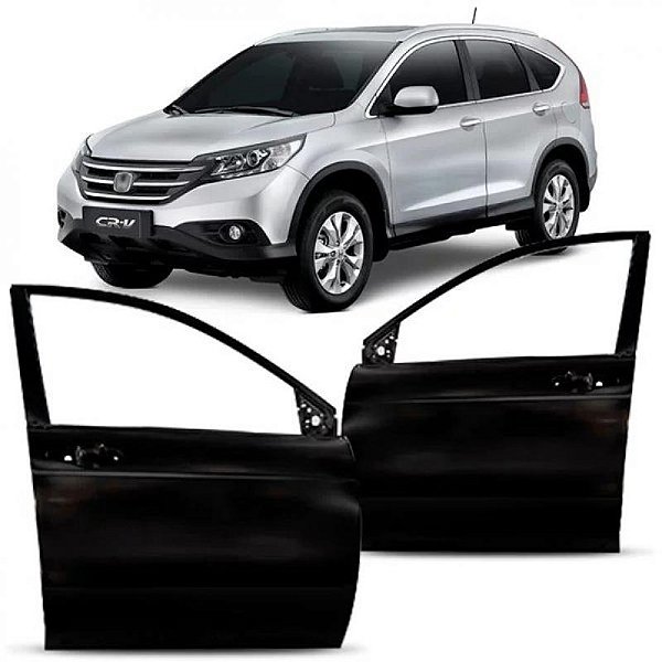 Porta crv honda de 2012 a 2017 dianteira lado esquerdo verde escuro